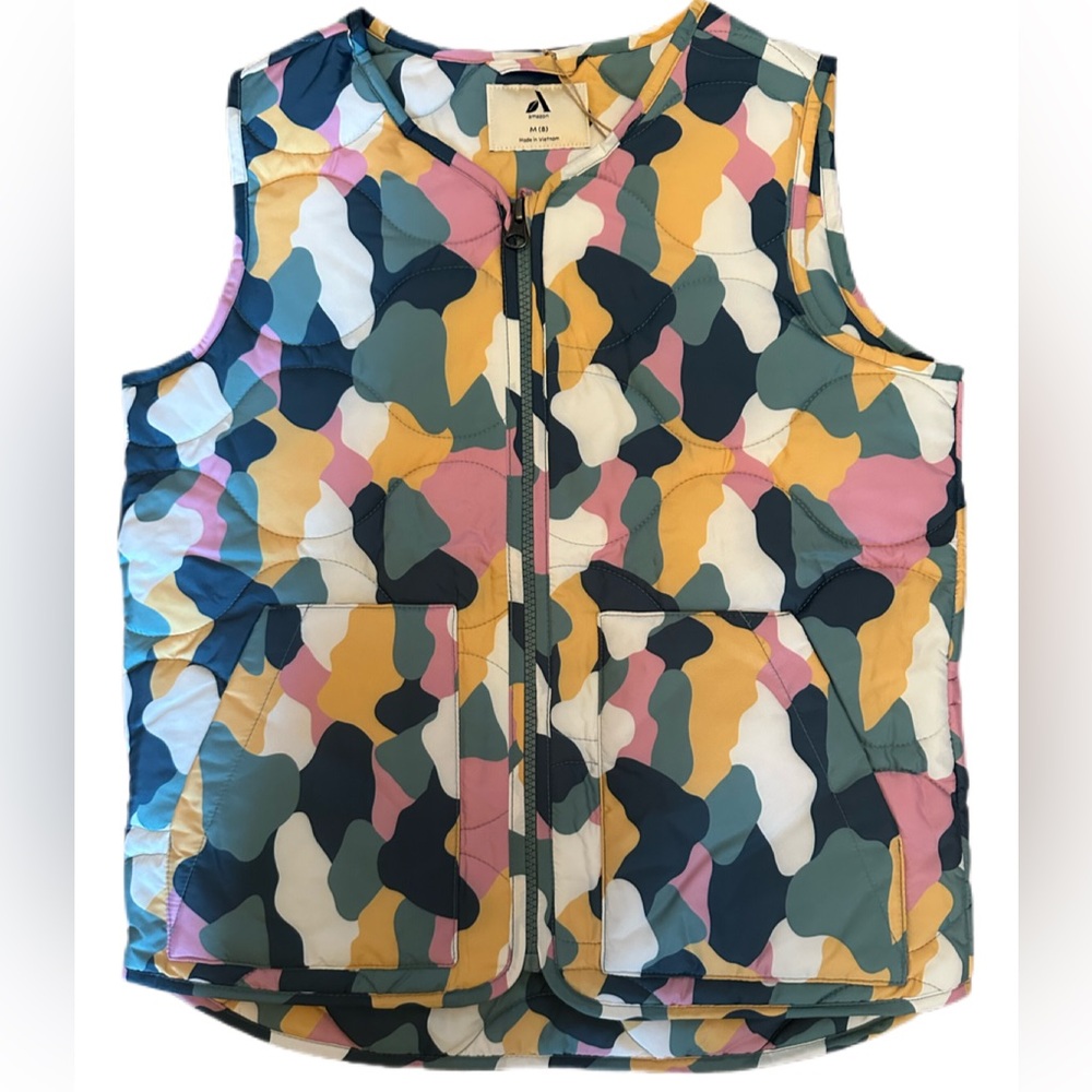 NWT/ Amazon Essentials Puffer Vest/ Size 8